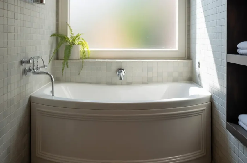  15 Inspiring Small Bathroom Ideas with Tub Ideas for Dream Bathrooms