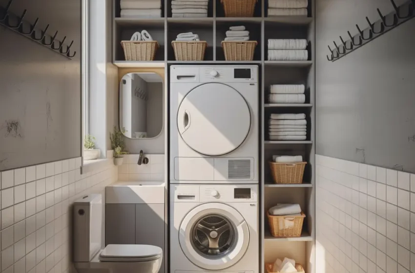  15 Brilliant Small Bathroom and Laundry Room Combo Ideas You’ll Love