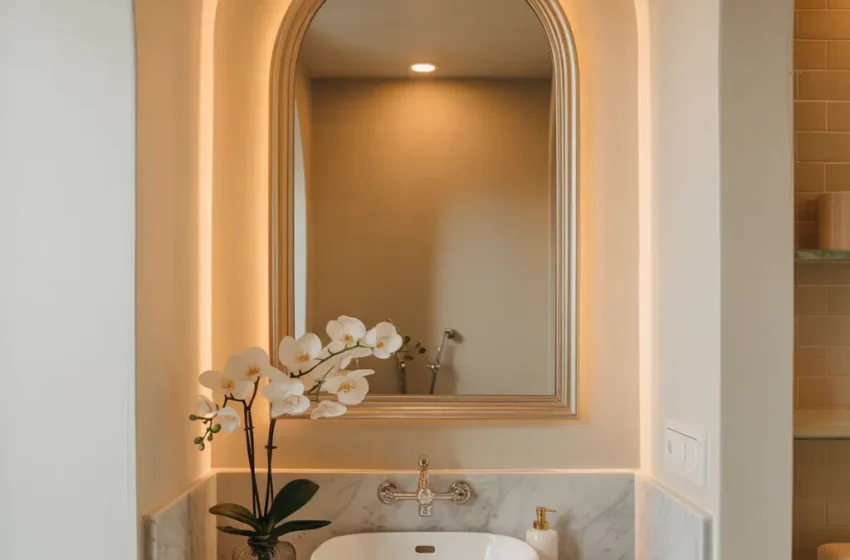  15 Stunning Small Bathroom Mirror Ideas and Space-Saving Tricks
