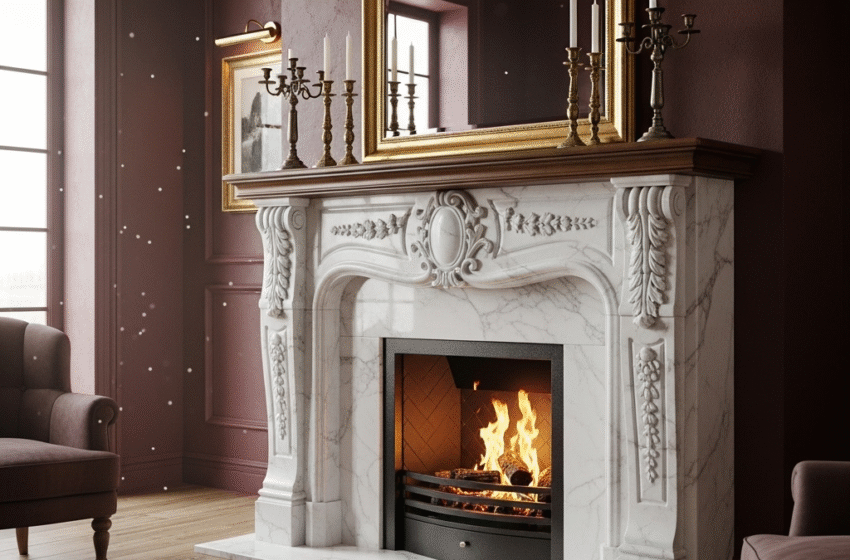  From Stone to Stunning: Guide to Painting a Marble Fireplace