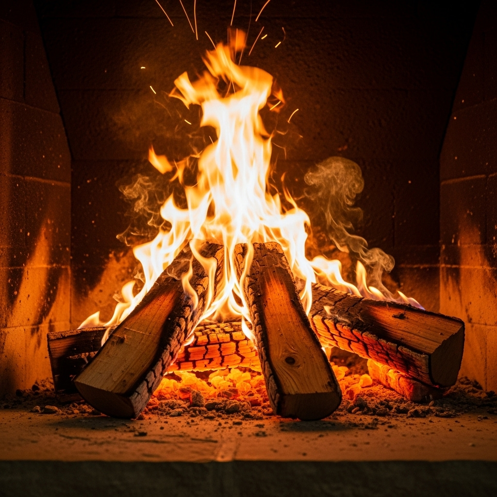 can you burn cedar in fireplace​