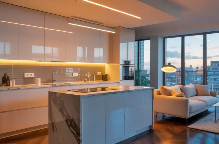  15 Elegant Small Open Kitchen and Living Room Ideas for Comfort