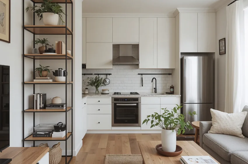  15 Stylish Small Open Concept Kitchen Living Room Ideas for Space