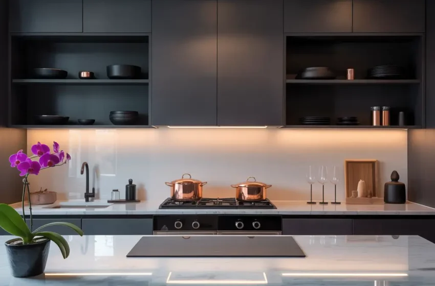  15 Creative Open Kitchen Cabinets Ideas and Cozy Decor Styles