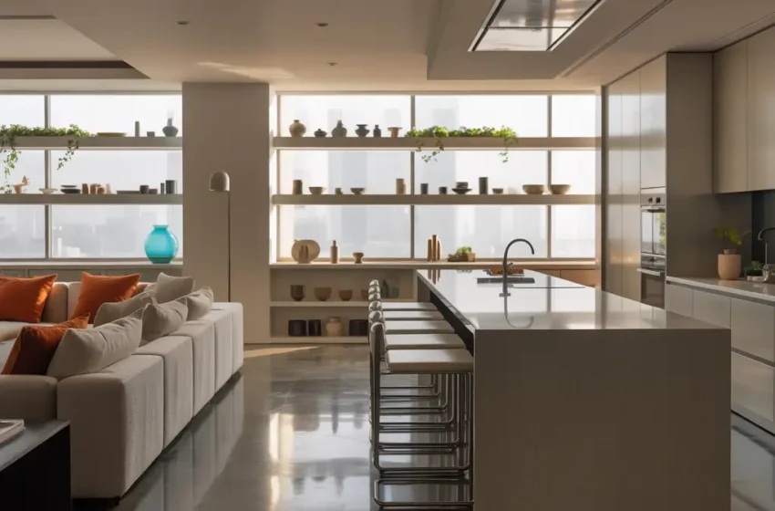  15 Stylish Kitchen Living Area Open Plan Ideas for Small Spaces