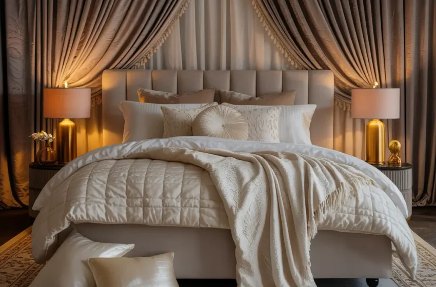  12 Elegant Grey Curtains Bedroom Ideas and Chic Decor