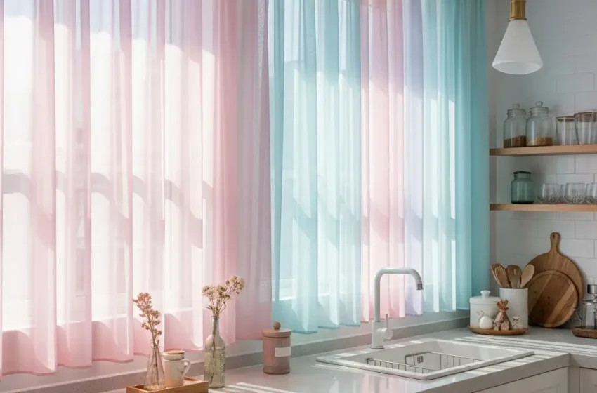  15 Gorgeous Kitchen Curtains Ideas and Fresh Design Inspiration