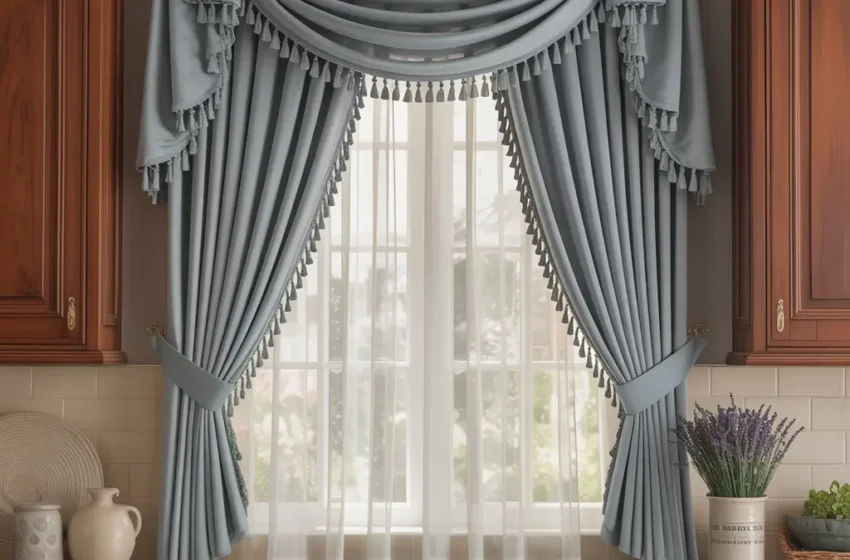  15 Stylish Kitchen Window Curtains Ideas and Modern Touches