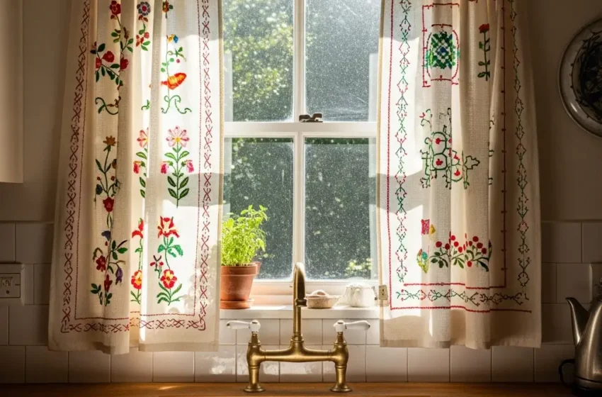  12 Modern Kitchen Sink Curtains Ideas for Sleek Designs