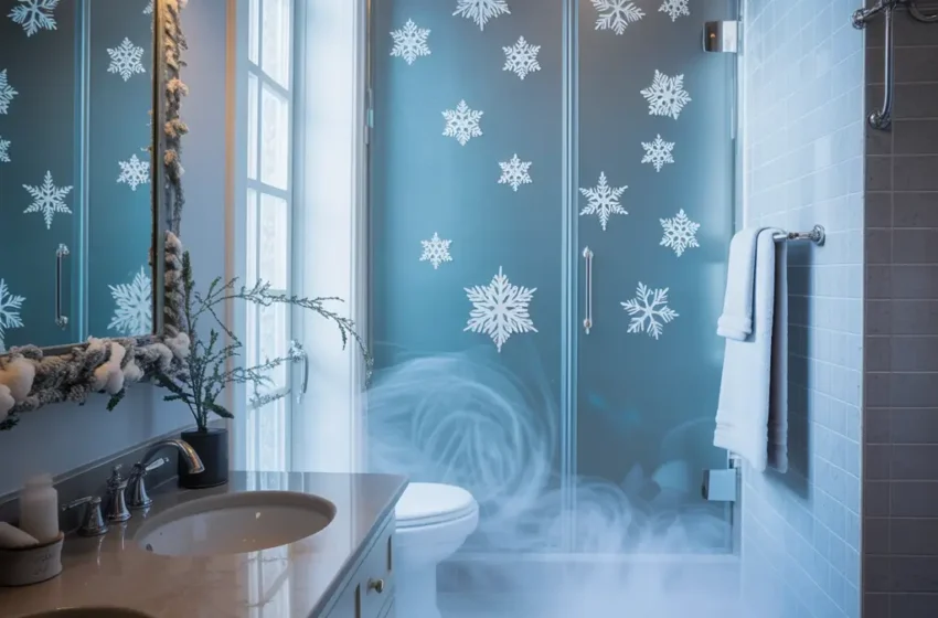  15 Creative Christmas Bathroom Decor Ideas for Small Spaces