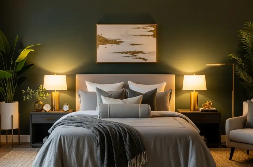  10 Charming Cozy Green Bedroom Ideas for Relaxed Living