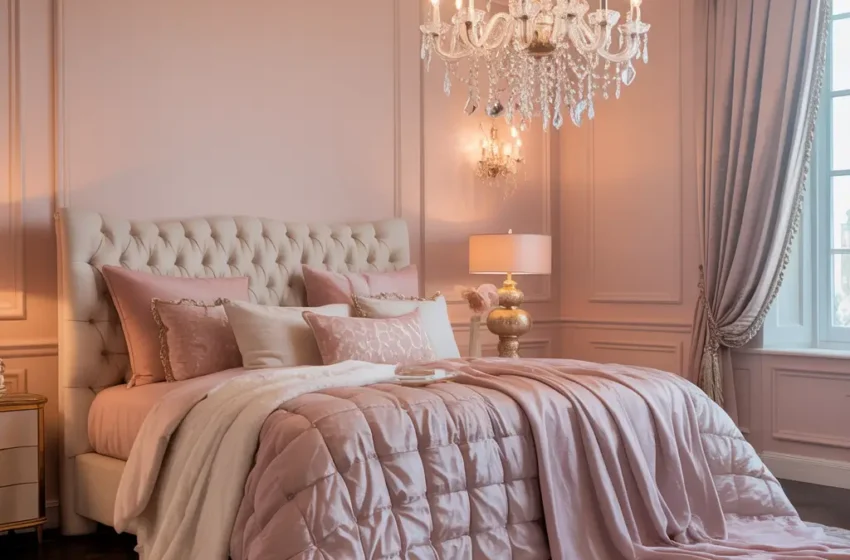 12 Elegant Pink Bedroom Aesthetic Ideas to Transform Rooms