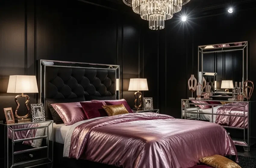  10 Chic Black and Pink Bedroom Ideas for Modern Aesthetic