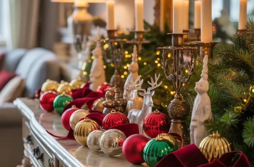  12 Creative Christmas Console Table Decor Ideas That Inspire Joy