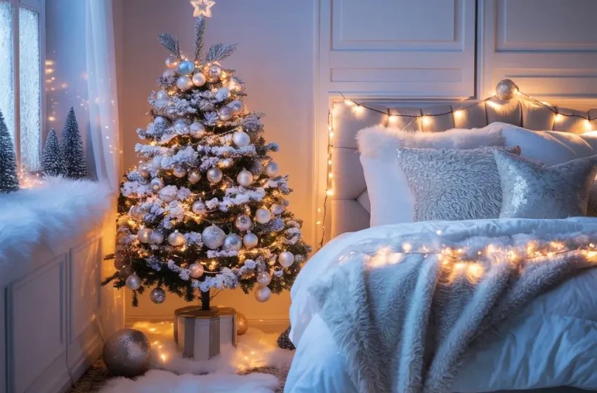  10 Charming Christmas Decorations Bedroom Ideas for Small Spaces