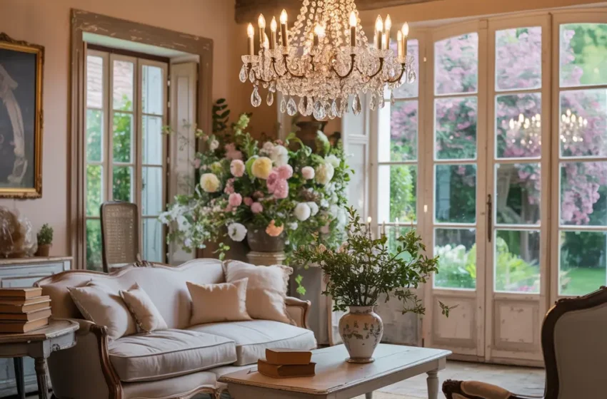  10 Cozy French Farmhouse Living Room Ideas for Relaxed Comfort