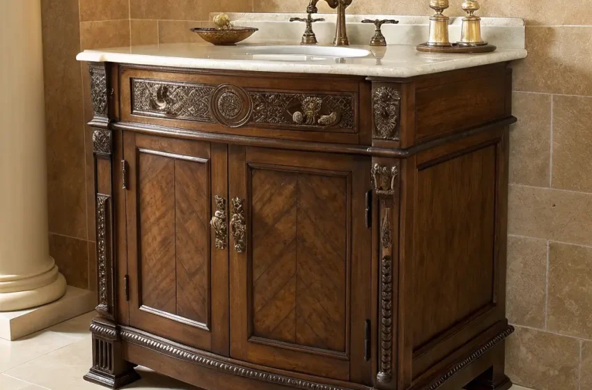  10 Inspiring Vintage Bathroom Vanity Ideas and Classic Touches