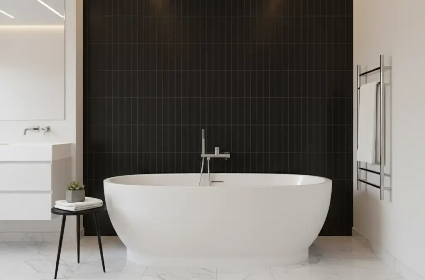  12 Stylish Black and White Bathroom Decor Ideas to Copy Today