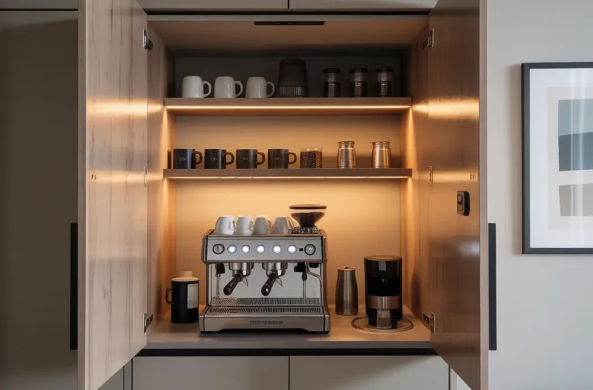  10 Functional Small Coffee Bar Ideas for Small Homes