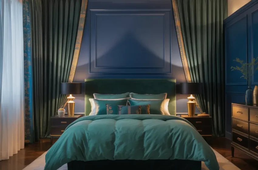  10 Vibrant Blue and Green Bedroom Ideas with Fun Accents