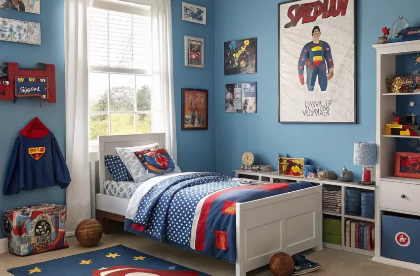  12 Vibrant Blue Boys Bedroom Ideas and Trendy Room Styles