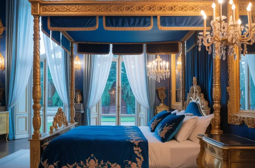  10 Stylish Blue and Gold Bedroom Ideas for Modern Homes