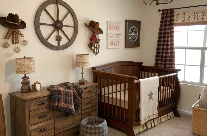  10 Beautiful Western Nursery Ideas and Western Adventure Decor