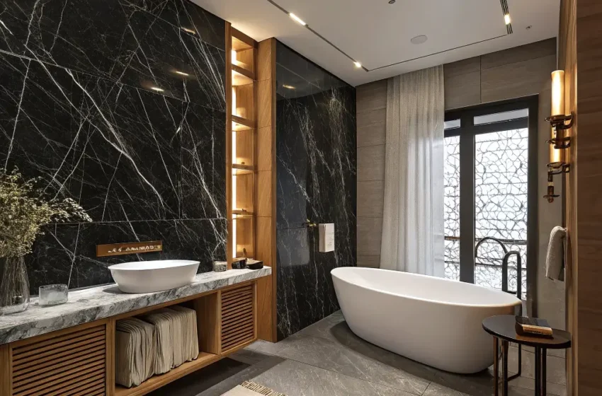  10 Stunning Black Marble Bathroom Ideas for Modern Luxury