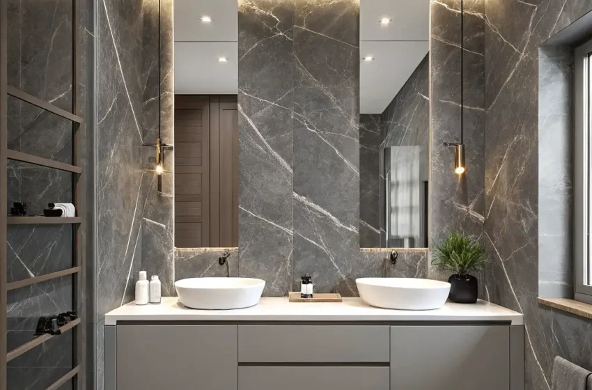  10 Inspiring Grey Marble Bathroom Ideas and Trendy Styles