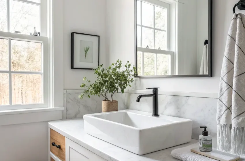 10 Luxe Marble Sink Bathroom Ideas to Elevate Your Style