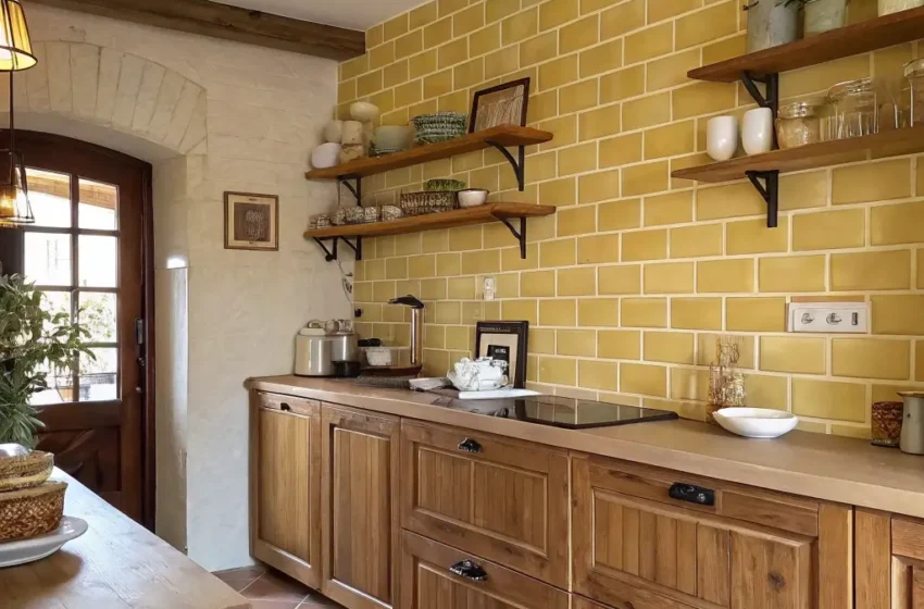  10 Fresh Yellow Kitchen Tiles Ideas for Light Filled Kitchens