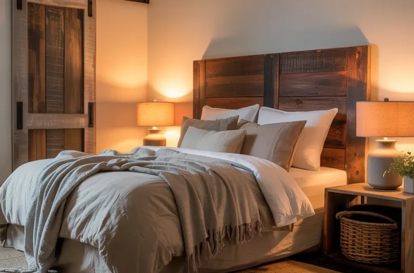  12 Cozy Modern Farmhouse Bedroom Ideas for Relaxing Retreats