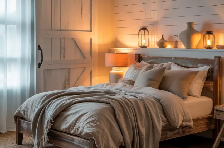  12 Gorgeous Rustic Farmhouse Bedroom Ideas and Creative Layouts
