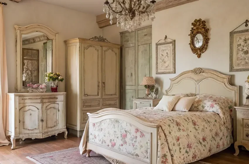  10 Elegant French Farmhouse Bedroom Ideas for Perfect Comfort