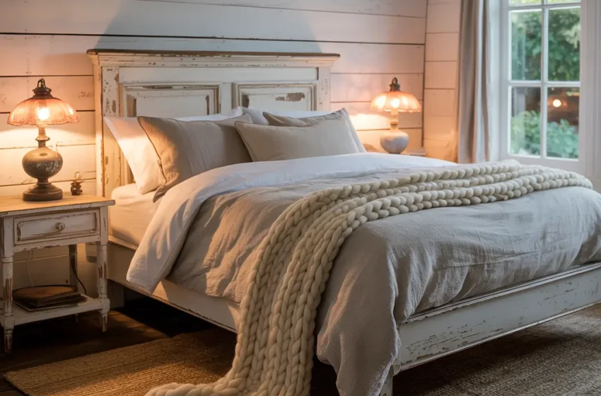  12 Timeless Farmhouse Bedroom Inspirations Ideas with Rustic Charm