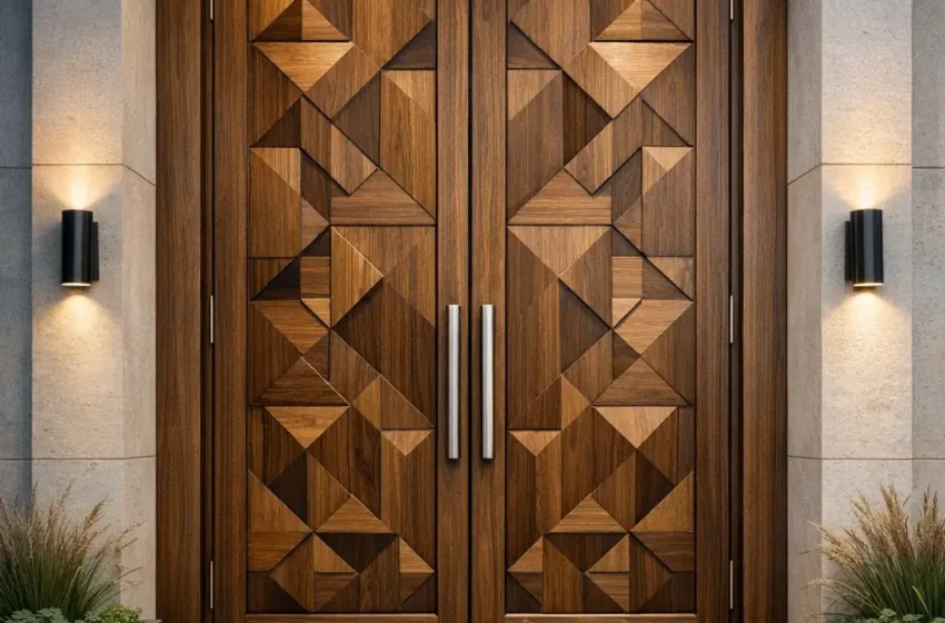  10 Stylish Wooden Door Design Ideas You’ll Want to Save