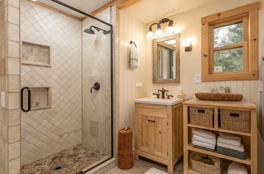  12 Gorgeous Small Cottage Bathroom Ideas and Space-Saving Tips