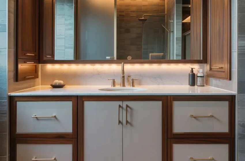  10 Smart Bathroom Basin Cabinet Ideas for Tiny Bathrooms
