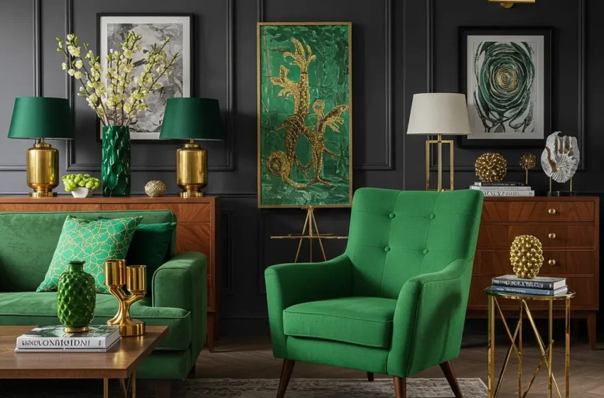 12 Chic Grey and Green Living Room Ideas for Bright Spaces