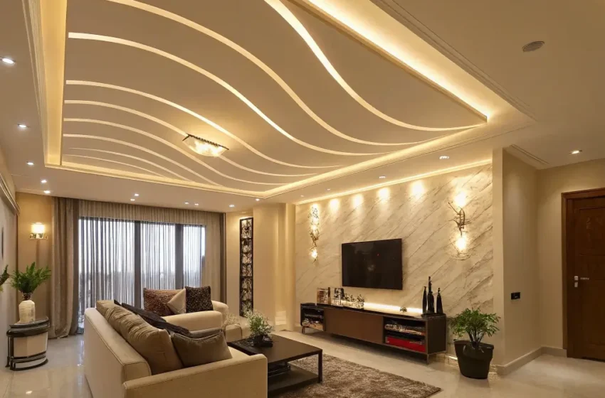  10 Modern POP False Ceiling Design Ideas for Living Rooms