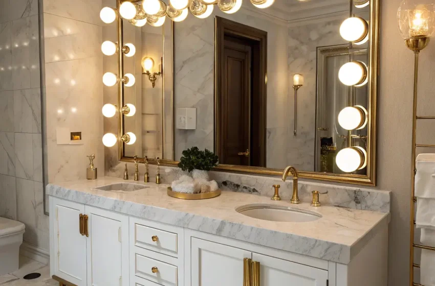  10 Stunning Bathroom Lighting Over Mirror Ideas for Every Style