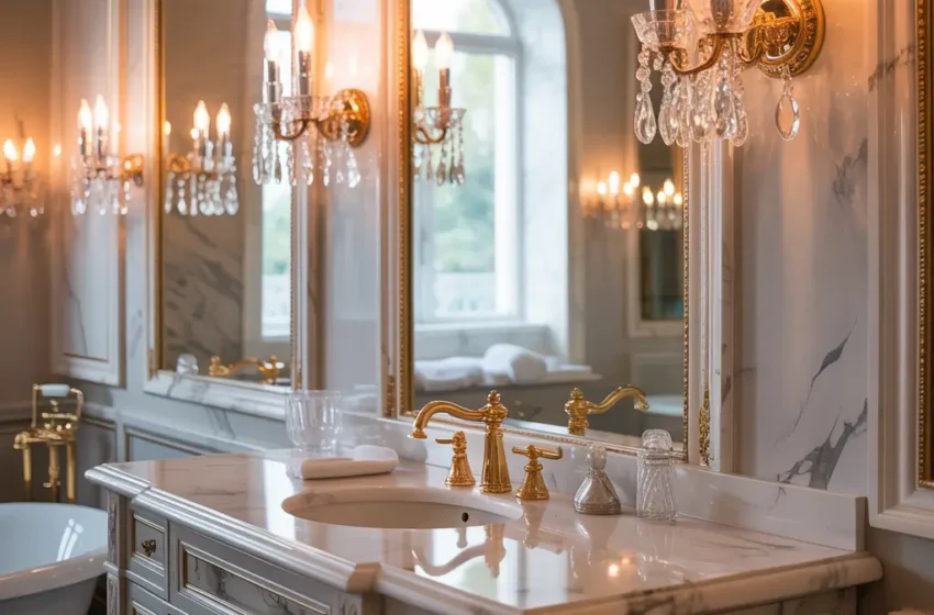  12 Elegant Bathroom Light Fixtures Over Mirror Ideas for Glow