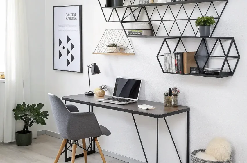  10 Stunning Built-In Desk and Shelves Ideas for Small Spaces