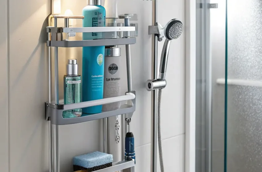  12 Elegant Shower Shelves Ideas for Minimalist Bathrooms