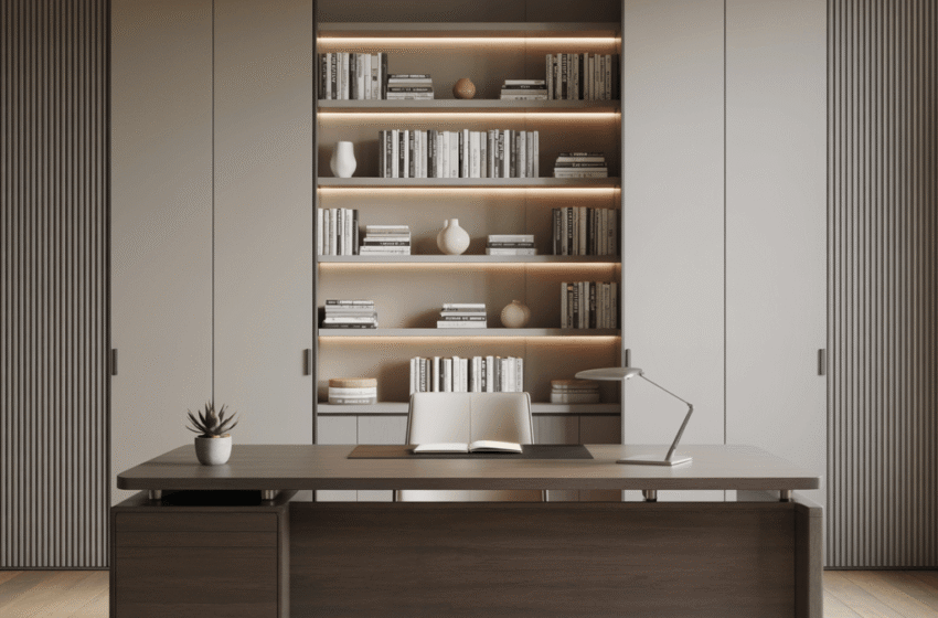 10 Modern Office Shelves Ideas for Minimalist Style