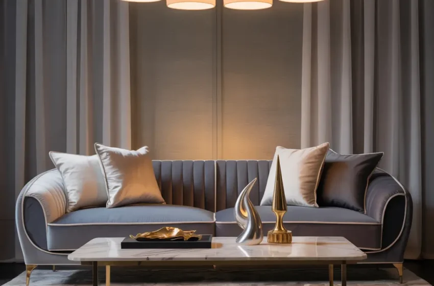  10 Stylish Gray Couch Living Room Ideas with Accent Colors