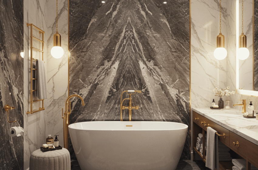  10 Elegant Bathroom Interior Design Ideas for Luxe Looks