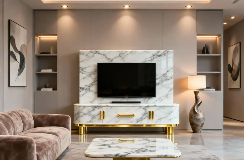  12 Stylish TV Unit Interior Design Ideas for Minimalist Rooms