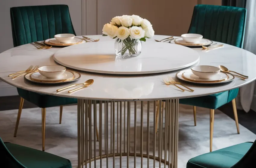  12 Beautiful Round Dining Table Ideas and Cozy Dining Spaces