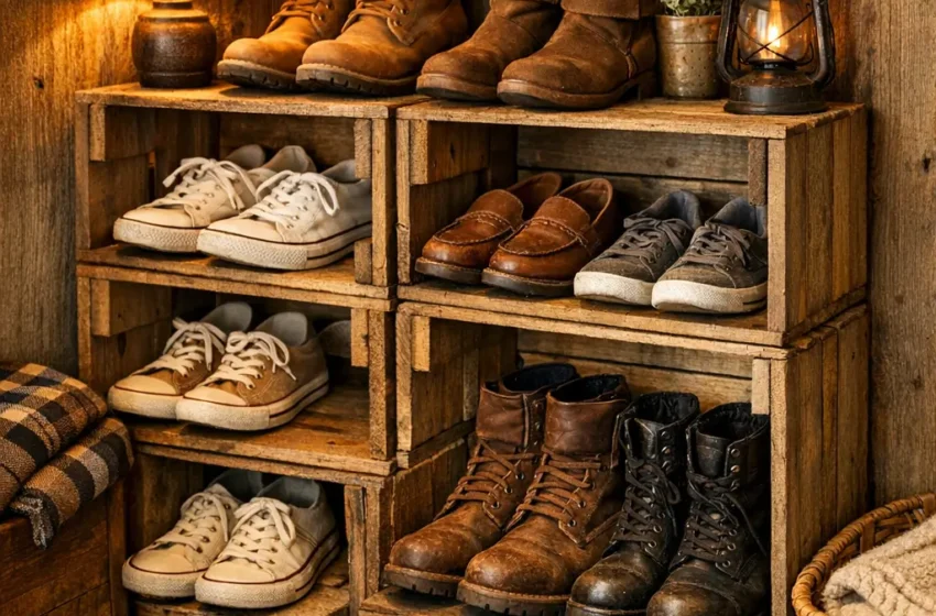  12 Affordable DIY Shoe Storage Ideas for Any Home